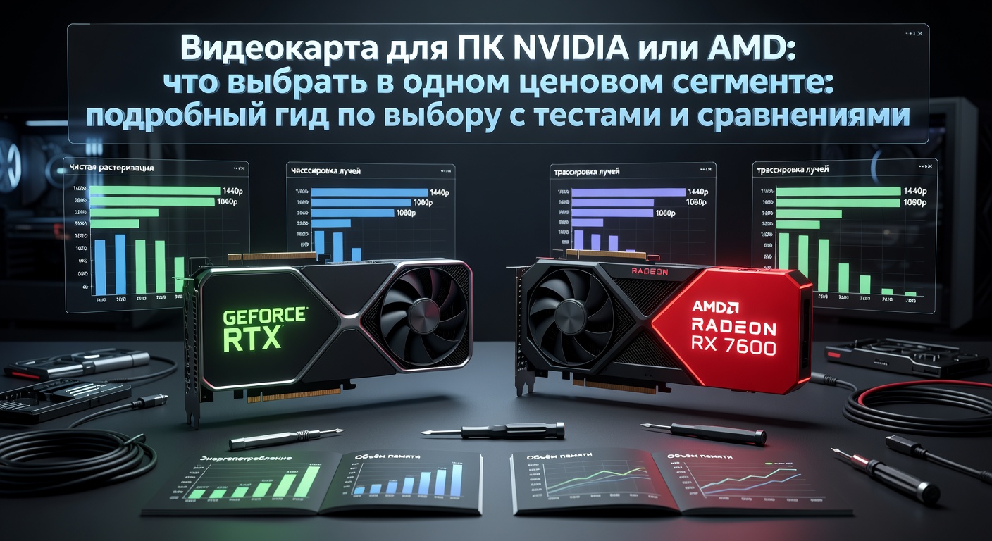 Видеокарта для ПК NVIDIA или AMD: что выбрать в одном ценовом сегменте: подробный гид по выбору с тестами и сравнениями
